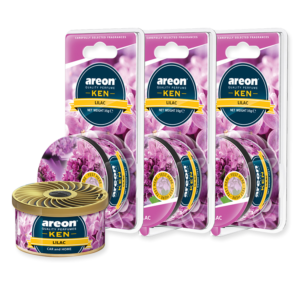 Sáp thơm ô tô hương hoa tử đinh hương – Areon Ken Lilac