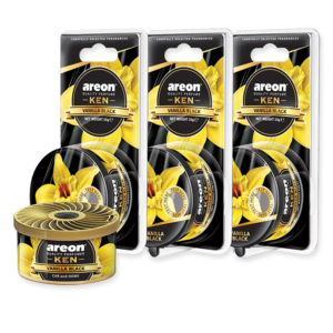 Sáp thơm ô tô Vanilla Black Areon Ken