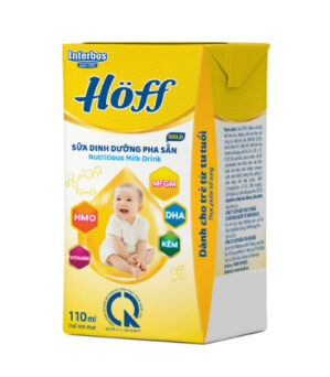 Sữa dinh dưỡng pha sẵn Hoff Gold 110ml (vỉ 4)