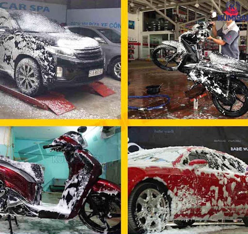 Cách Sử Dụng Nước Rửa Xe Siêu Bóng Đúng Cách