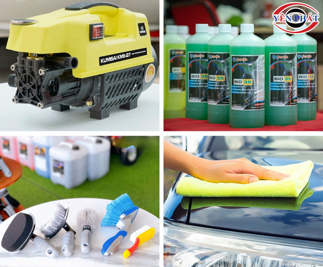 Cách Sử Dụng Nước Rửa Xe Siêu Bóng Đúng Cách
