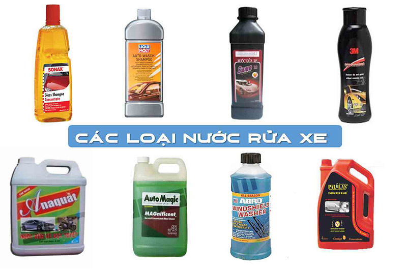 Cách Sử Dụng Nước Rửa Xe Siêu Bóng Đúng Cách