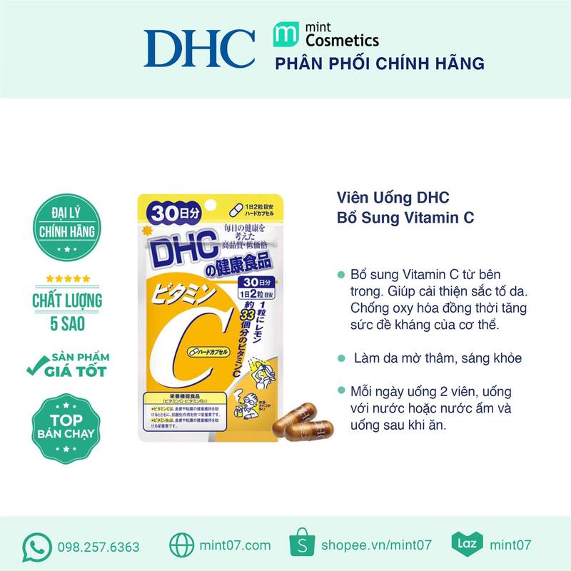 Cách sử dụng viên uống DHC ngừa mụn mờ thâm hiệu quả Cách sử dụng viên uống DHC ngừa mụn mờ thâm hiệu quả