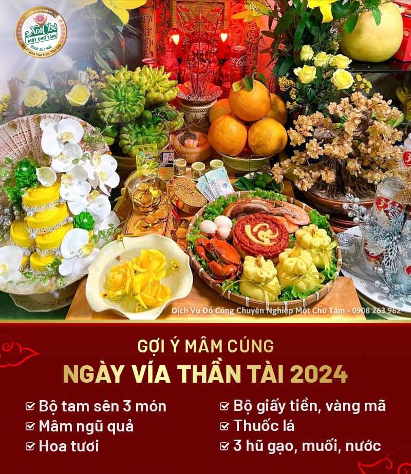 Hướng dẫn chi tiết cách cúng Vía Thần Tài: Thời gian, nghi thức và lời khấn chuẩn xác Hướng dẫn chi tiết cách cúng Vía Thần Tài: Thời gian, nghi thức và lời khấn chuẩn xác