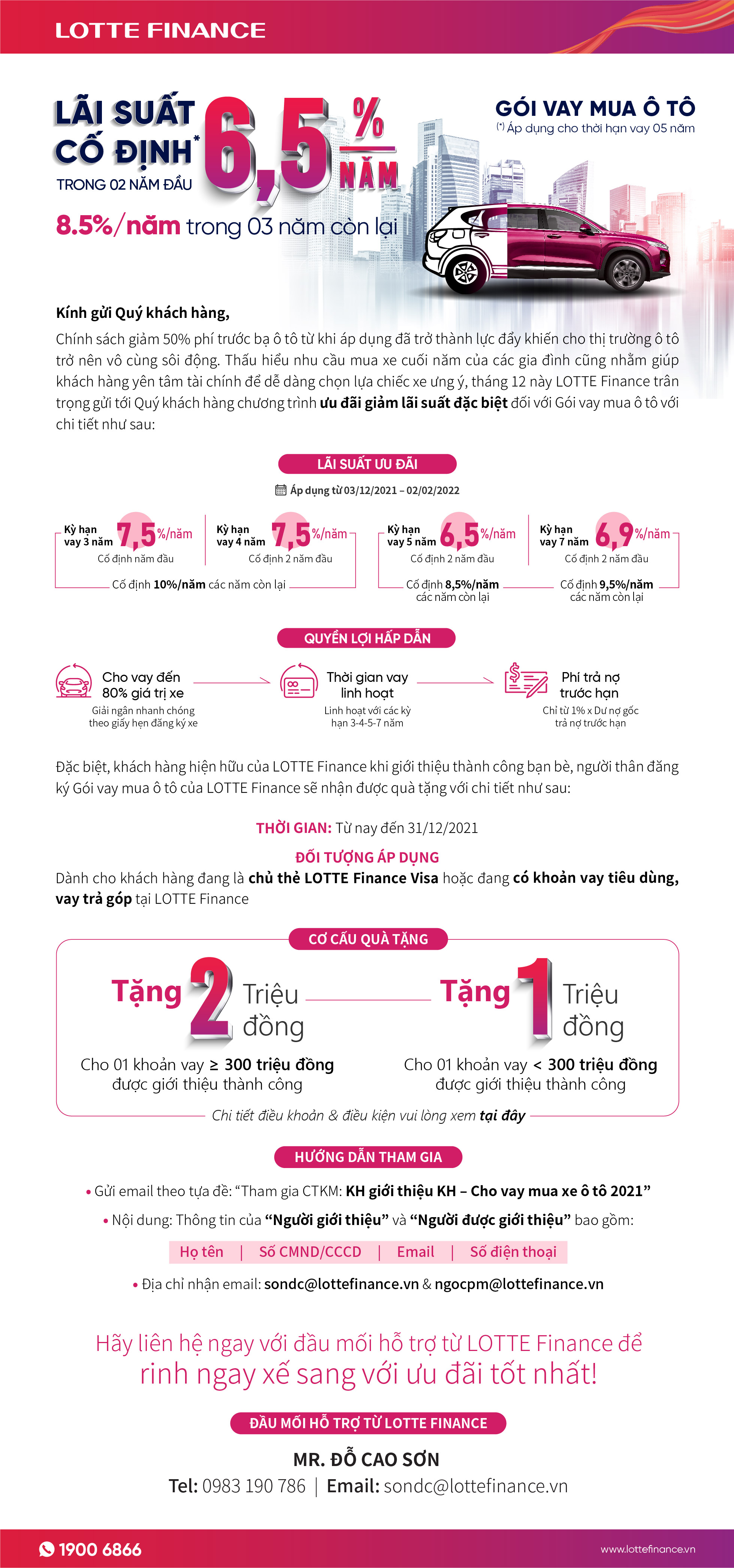 Khuyến Mãi và Chương Trình Khách Hàng Thân Thiết của Lotte Finance Khuyến Mãi và Chương Trình Khách Hàng Thân Thiết của Lotte Finance