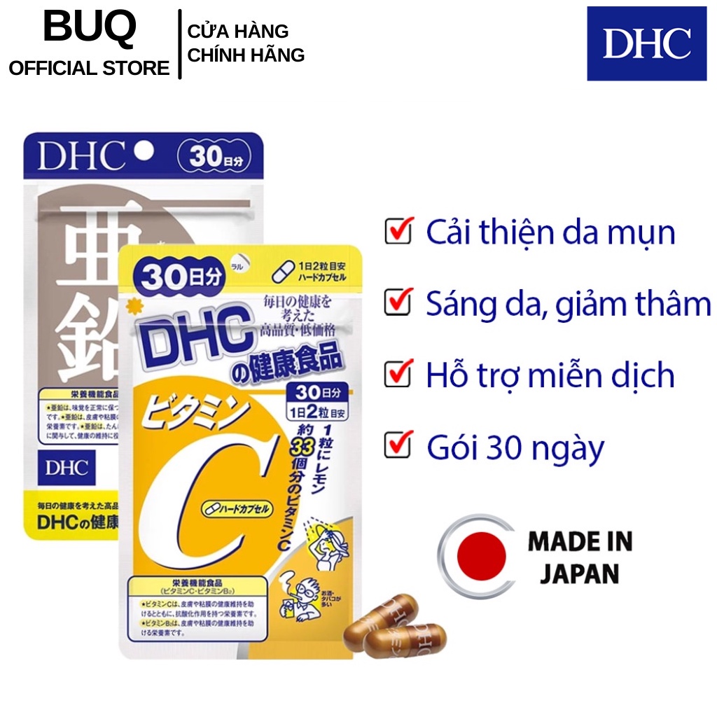 Lợi ích viên uống DHC ngừa mụn mờ thâm Lợi ích viên uống DHC ngừa mụn mờ thâm