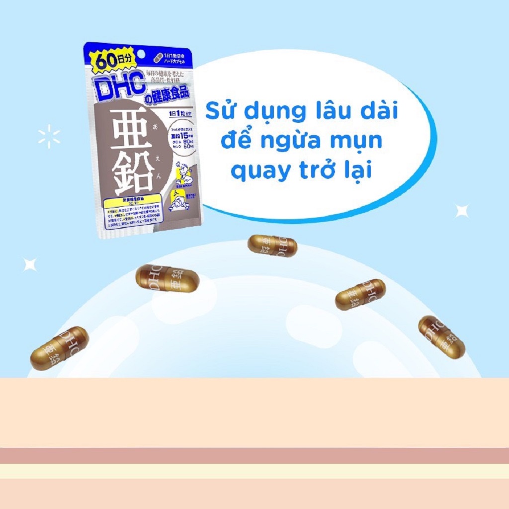 Lợi ích viên uống DHC ngừa mụn mờ thâm Lợi ích viên uống DHC ngừa mụn mờ thâm