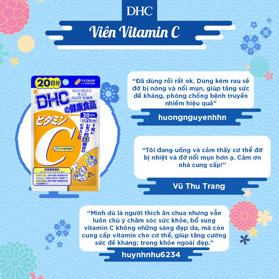 Lợi ích viên uống DHC ngừa mụn mờ thâm Lợi ích viên uống DHC ngừa mụn mờ thâm