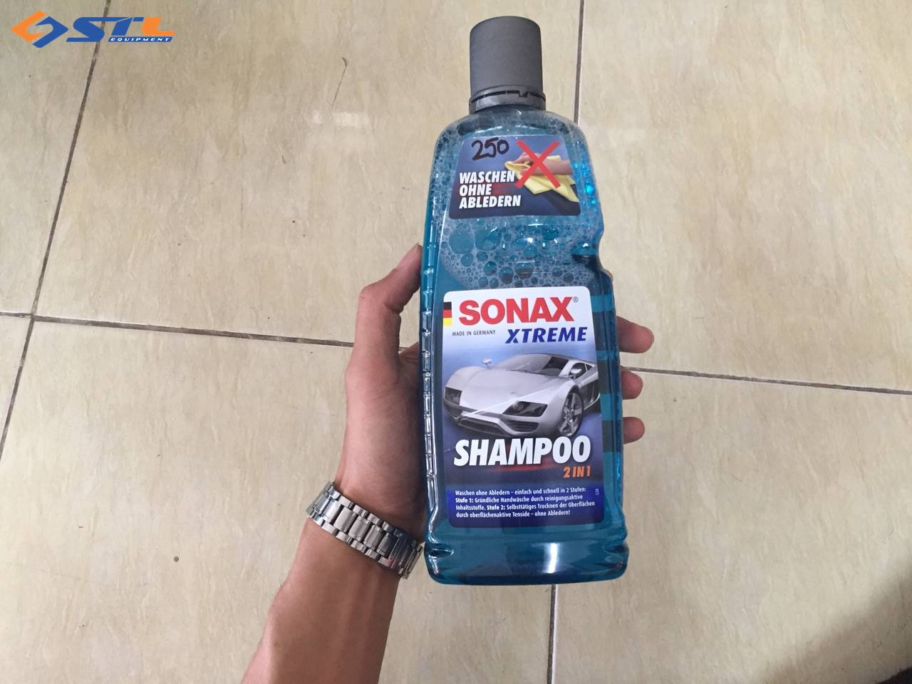 Nước Rửa Xe Bọt Tuyết Sonax: Được Mã Hóa Bằng Công Nghệ