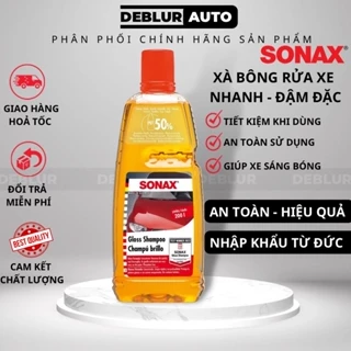 Nước Rửa Xe Bọt Tuyết Sonax: Được Mã Hóa Bằng Công Nghệ