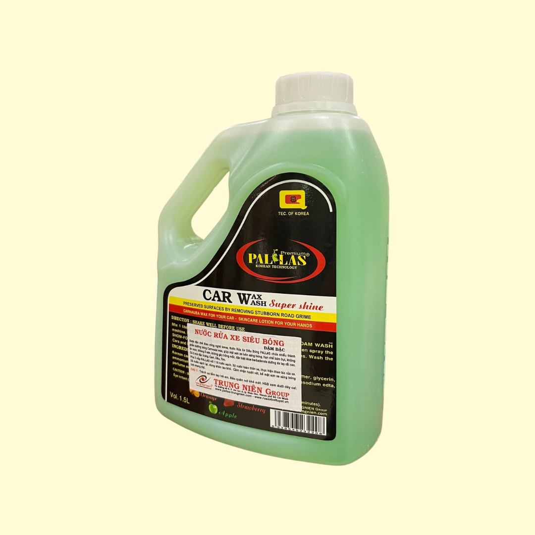Nước Rửa Xe Không Chạm Pallas - Giải Pháp Hiện Đại