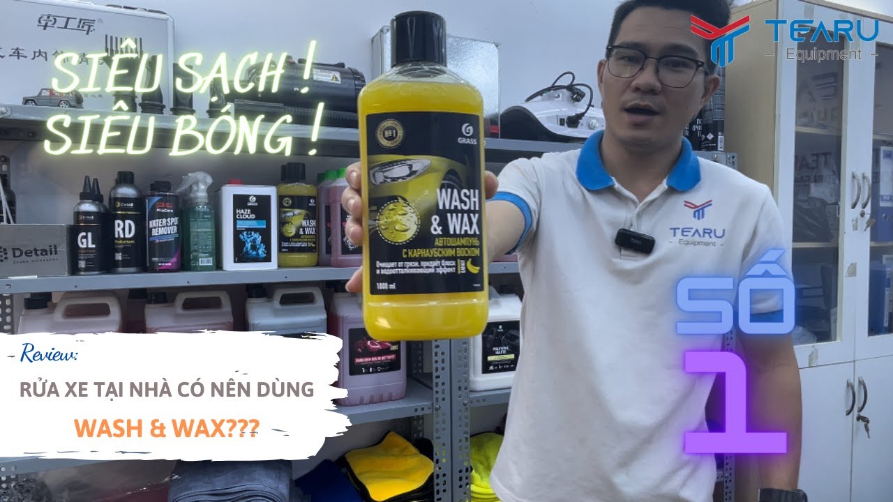Nước Rửa Xe Siêu Bọt: Lợi Ích và Cách Sử Dụng