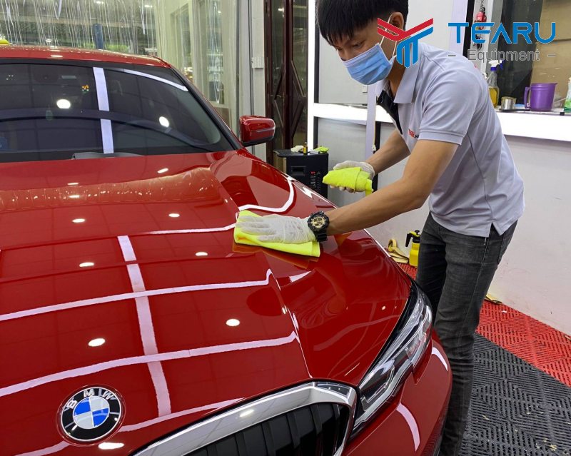 Quy Trình Phủ Ceramic Sonax Đúng Cách: Từ A Đến Z