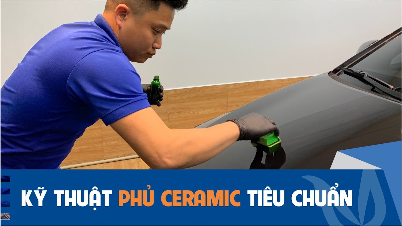 Quy Trình Phủ Ceramic Sonax Đúng Cách: Từ A Đến Z