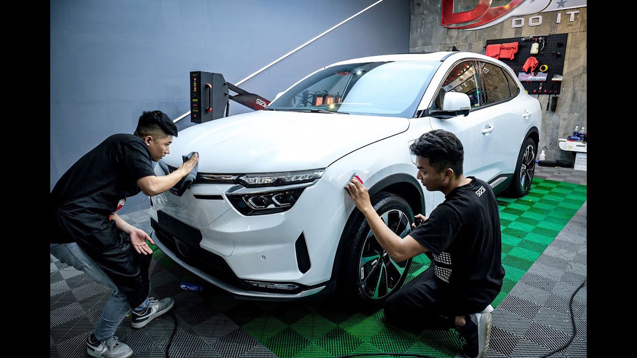 Quy Trình Phủ Ceramic Sonax Đúng Cách: Từ A Đến Z