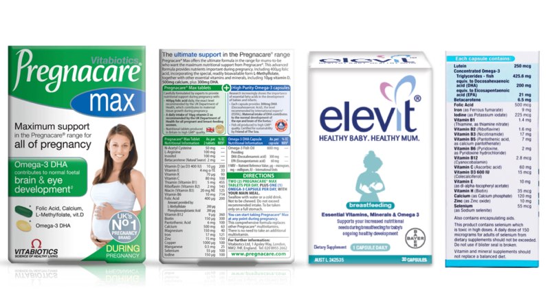 So sánh Vitamin cho Mẹ bầu và Mẹ sau sinh: Pregnacare, Elevit và các thương hiệu nổi tiếng So sánh Vitamin cho Mẹ bầu và Mẹ sau sinh: Pregnacare, Elevit và các thương hiệu nổi tiếng
