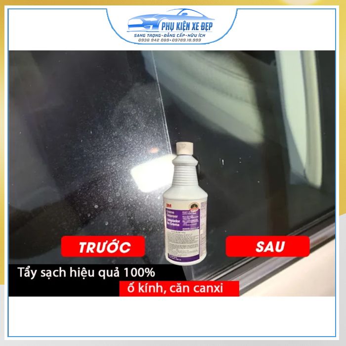 Cách tẩy cặn canxi trên kính xe ô tô Cách tẩy cặn canxi trên kính xe ô tô