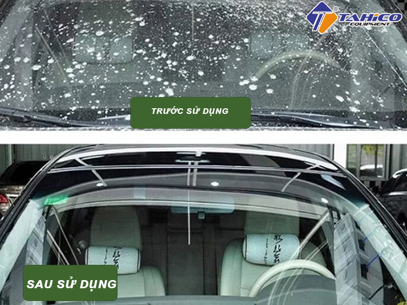 Chai xịt tẩy ố kính xe ô tô: Hướng dẫn sử dụng
