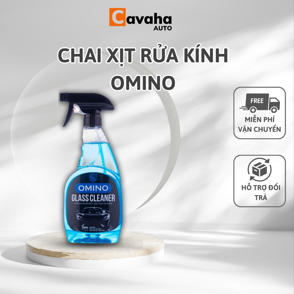 Chai xịt tẩy ố kính xe ô tô: Hướng dẫn sử dụng