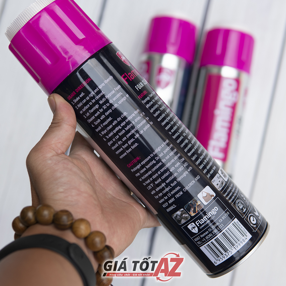 Giới thiệu xịt khử mùi ô tô Flamingo và công dụng