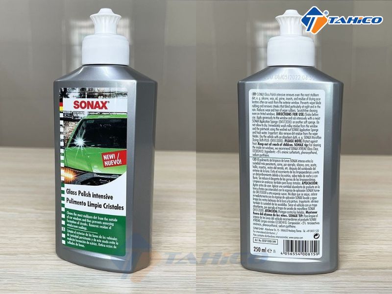Sonax: Kem tẩy làm sạch kính xe ô tô hàng đầu