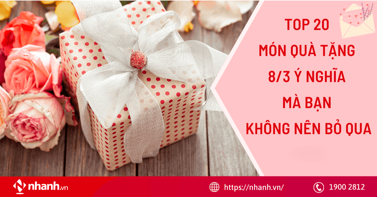 Tặng gì cho những người phụ nữ đặc biệt trong ngày 8 tháng 3?