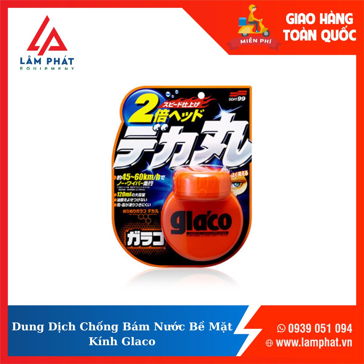 Ưu điểm của tẩy ố kính Glaco trên thị trường