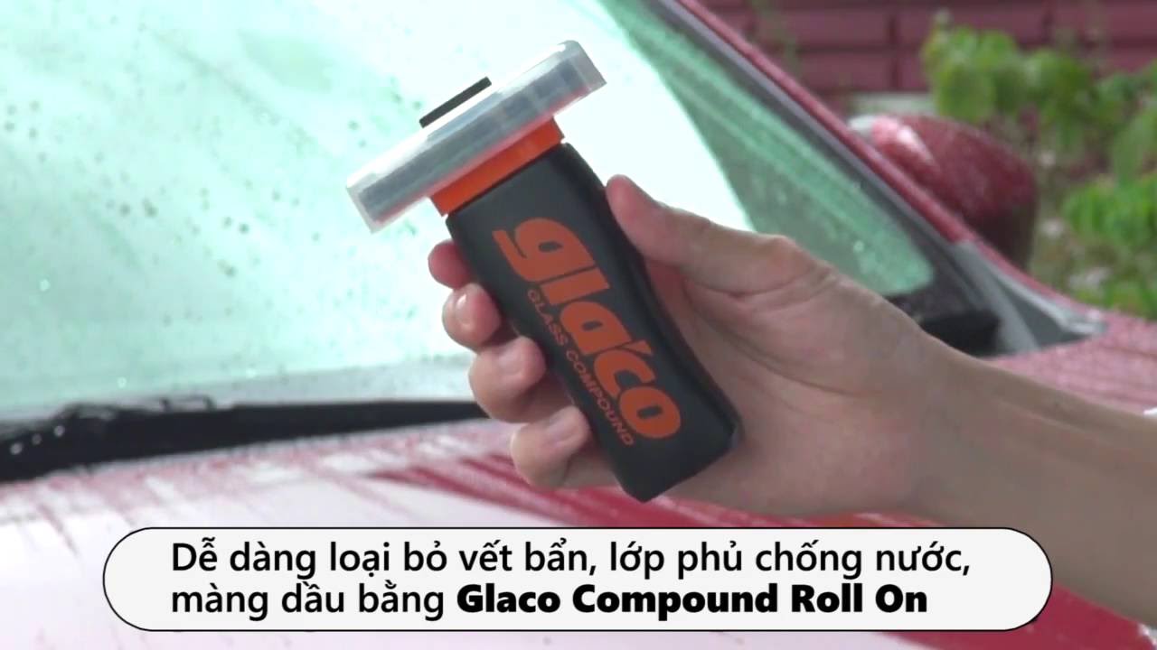 Ưu điểm của tẩy ố kính Glaco trên thị trường