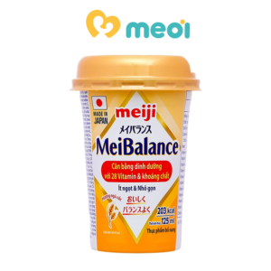 Thực phẩm bổ sung Meiji Meibalance ít ngọt 125ml