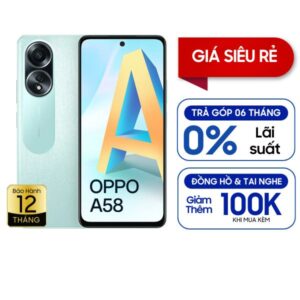 Oppo A58 4G 8GB/128GB Chính Hãng