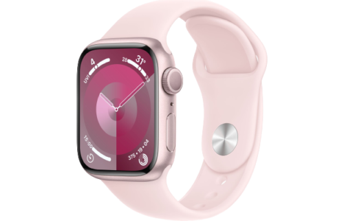 Đồng hồ thông minh Apple Watch Series 9 – GPS, 41mm – Vỏ Nhôm Dây Cao Su – Chính hãng