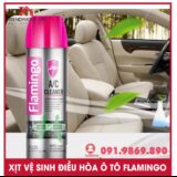 Giới thiệu xịt khử mùi ô tô Flamingo và công dụng