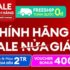 Sendo bùng nổ sale 50%, ưu đãi bất chấp tất cả