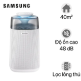 Máy lọc không khí Samsung AX40R3030WM/SV lọc 99.97% bụi mịn