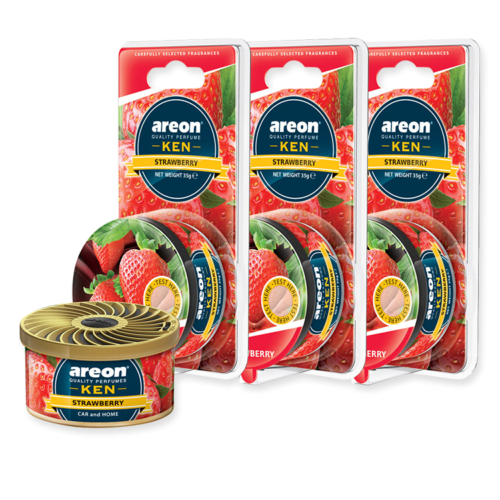 Sáp thơm ô tô Areon Strawberry Ken