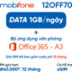 SIM MobiFone 12OFF70