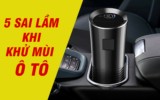 Tác hại của việc sử dụng các sản phẩm khử mùi ô tô kém chất lượng